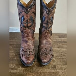 JB Dillon snip toe mens cowboy boots
